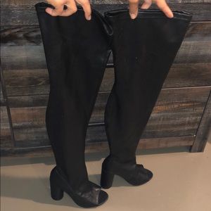 Steve Madden Booties Thigh High